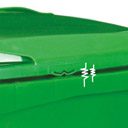 Noise & Impact-Free Dust Bins